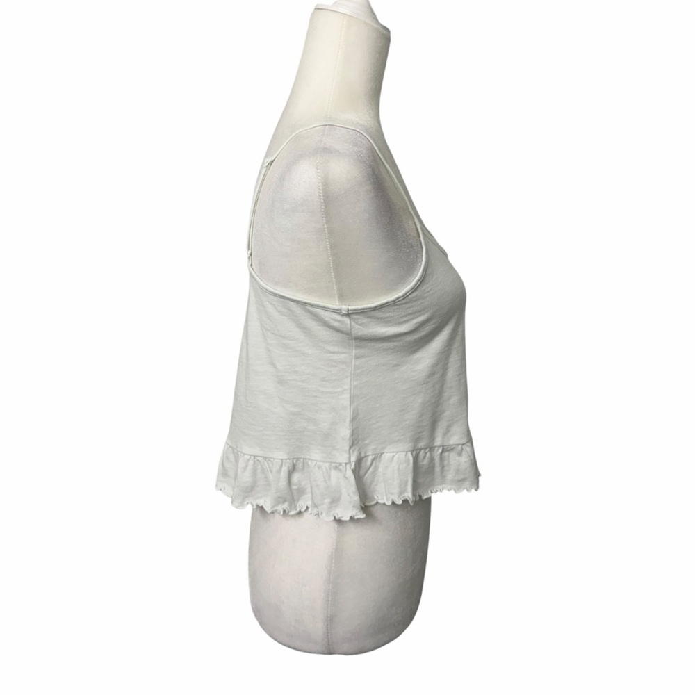 American Eagle Outfitters Cream Ruffle Camisole - Picture 4 of 9